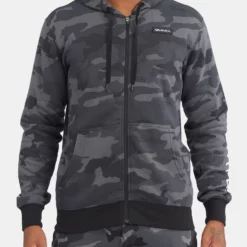 Men's Apparel RVCA Swift Zip Up Hoodie Box