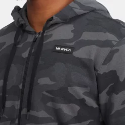 Men's Apparel RVCA Swift Zip Up Hoodie Box