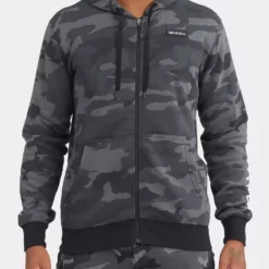 Men's Apparel RVCA Swift Zip Up Hoodie Box