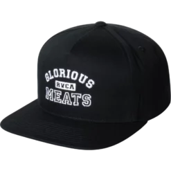 RVCA Glorious Meats Snapback Hat Hats