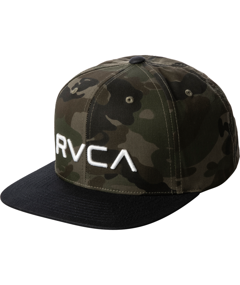 Hats RVCA Twill II Snapback Hat 10 Hats RVCA Twill II Snapback Hat