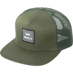 RVCA VA All The Way Printed Trucker Hat Hats