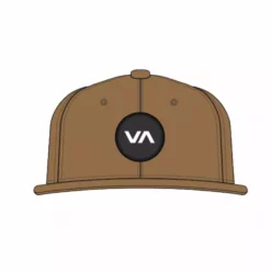RVCA VA Patch Snapback Hat 21 RVCA VA Patch Snapback Hat