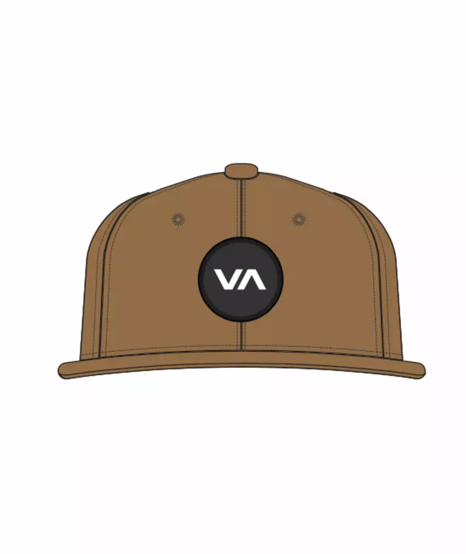 RVCA VA Patch Snapback Hat 4 RVCA VA Patch Snapback Hat