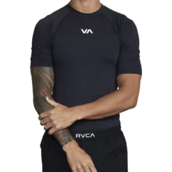 RVCA Sport Short Sleeve Rashguard Men's Apparel
