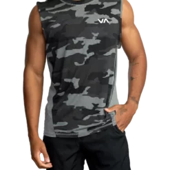 RVCA Sport Vent Muscle Tank Top