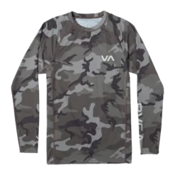 Men's Apparel RVCA Solid Long Sleeve Rashguard