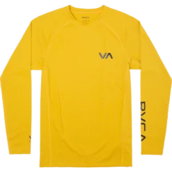 Men's Apparel RVCA Solid Long Sleeve Rashguard