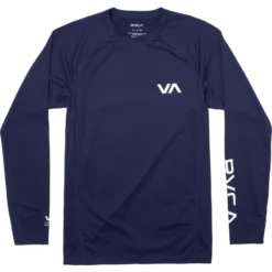 Men's Apparel RVCA Solid Long Sleeve Rashguard