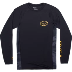 RVCA Island Hex Long Sleeve Rashguard Men's Apparel