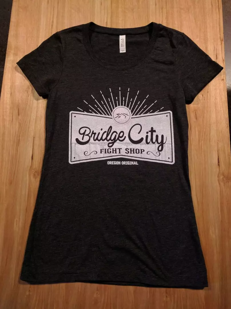 Bridge City Fight Shop Women's Chevron Tee 3 Bridge City Fight Shop Women's Chevron Tee