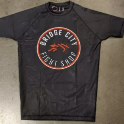 Bridge City Fight Shop BCFS Circle Logo Youth Rashguard