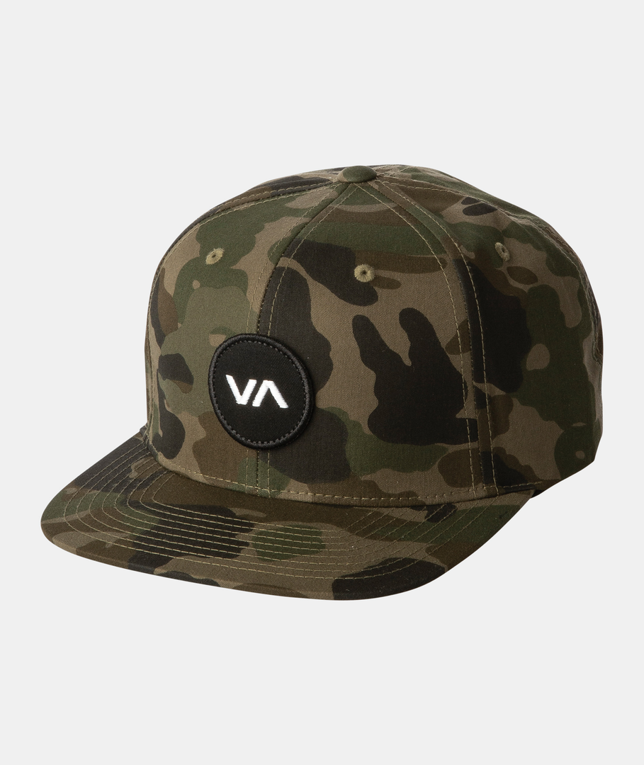 RVCA VA Patch Snapback Hat 7 RVCA VA Patch Snapback Hat