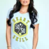 Clearance Punishment Athletics Women's 50/50 T-Shirt 2 Clearance Punishment Athletics Women's 50/50 T-Shirt